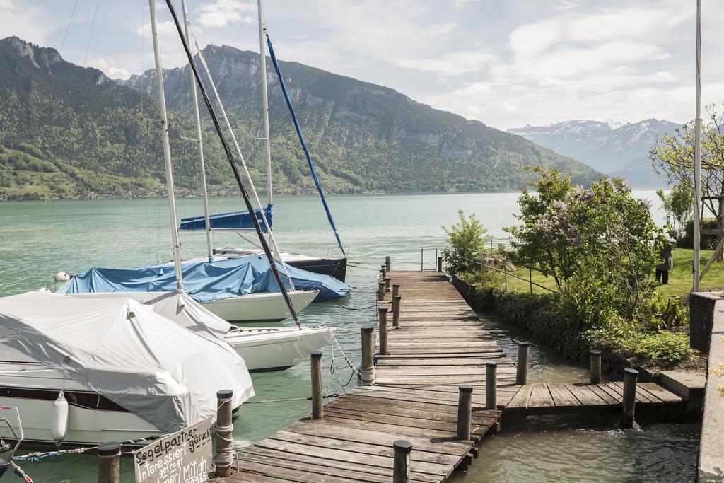 Boutique Hotel Riviera Spiez Eksteriør billede