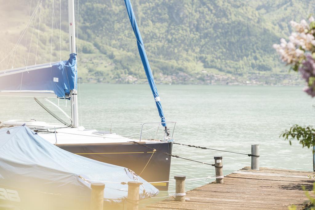 Boutique Hotel Riviera Spiez Eksteriør billede